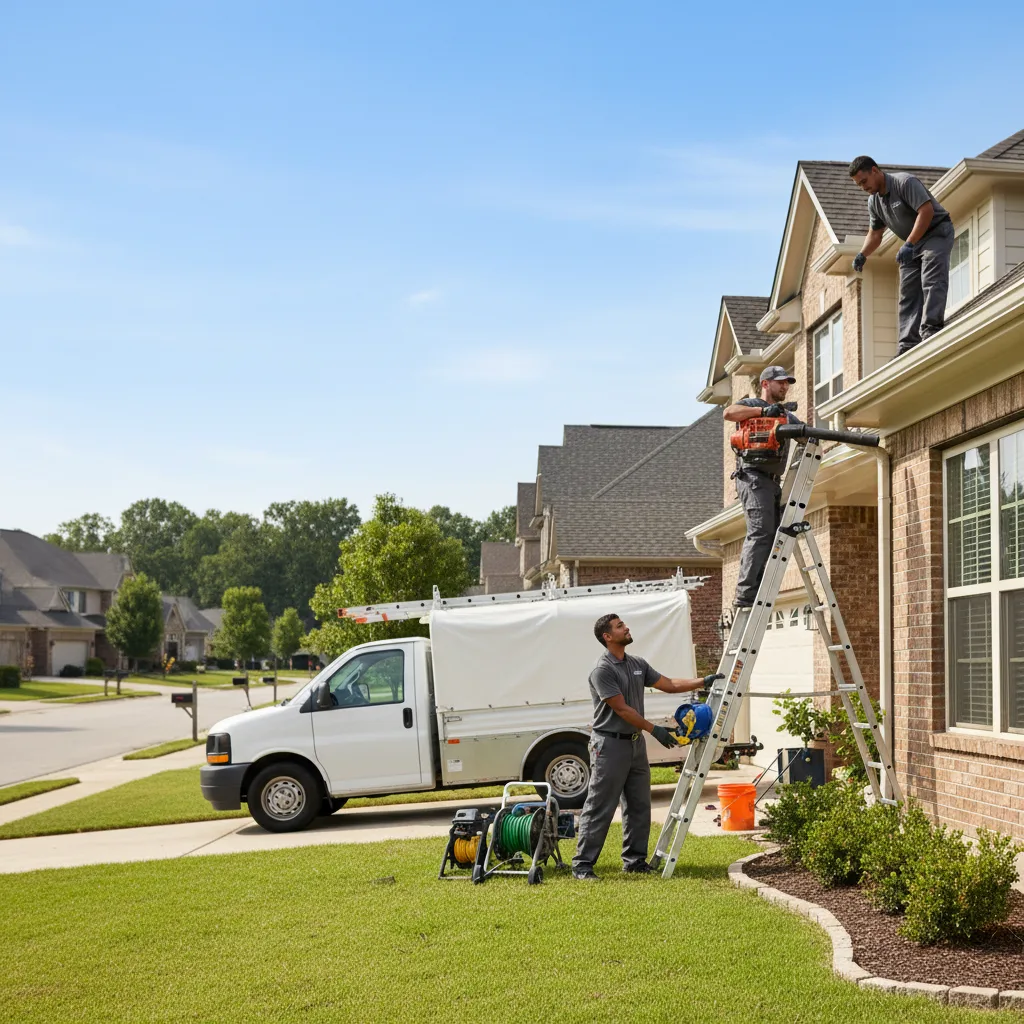 Home Gutter Service in Grandfalls, TX near me